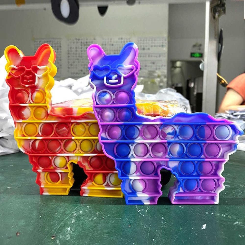Llama Pop Bubble Fidget Toy Set of 2